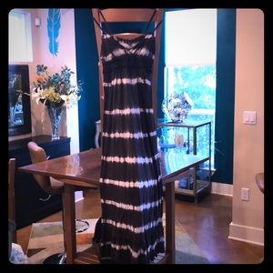 Tie-Dyed Maxi Dress